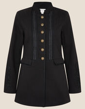 Maura Military Blazer, Black (BLACK), large