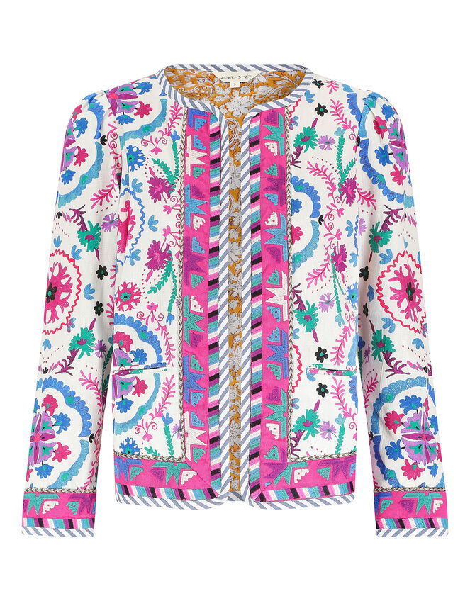 East Preeti Embroidered Jacket, Multi (MULTI), large