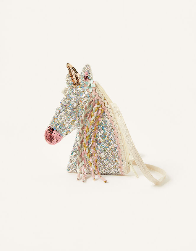 Sequin Unicorn Bag, , large