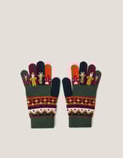 Dragon Novelty Gloves, Multi (MULTI), large