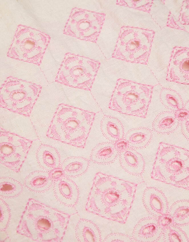 Broderie Wide Leg Trousers, Ivory (IVORY), large