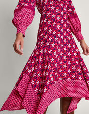 Clover Floral Dress, Pink (PINK), large