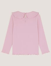 Sequin Butterfly Long Sleeve Top, Purple (LILAC), large