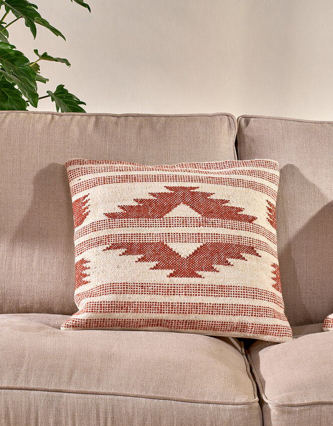 Nkuku Kutha Kilim Square Cushion Cover, , large