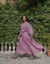 Dilli Grey Nina Floral Blouse, Pink (PINK), large