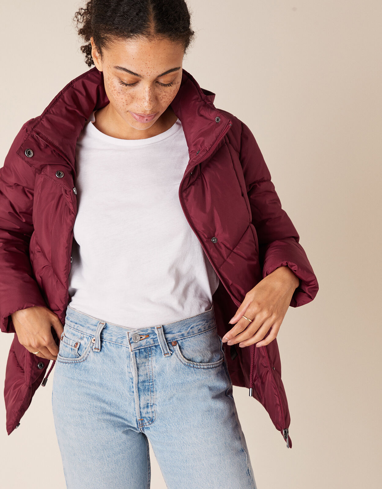 Elizabeth Padded Jacket in Recycled 