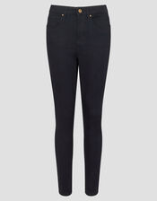 Nadia High-Waisted Skinny Jeans, Blue (INDIGO), large