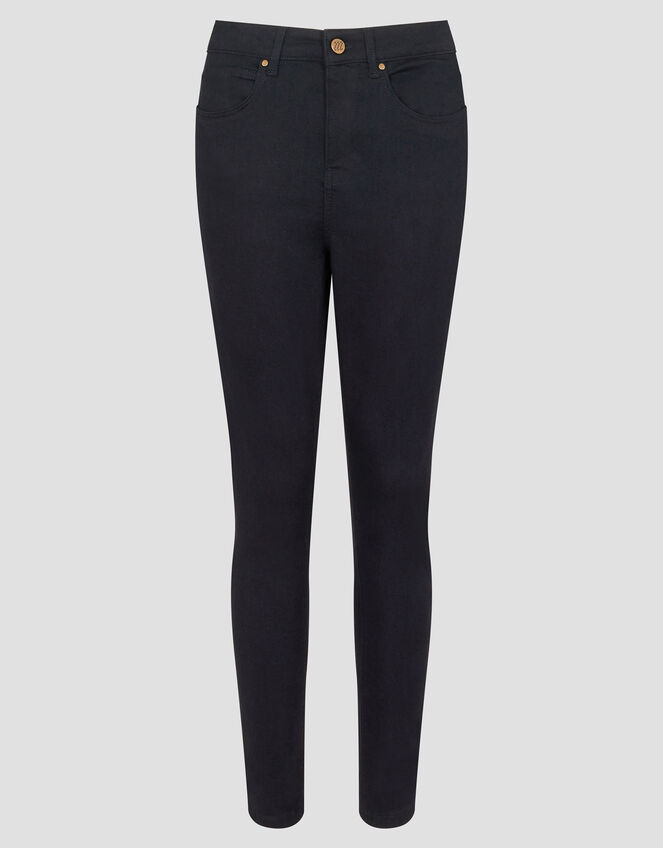 Nadia High-Waisted Skinny Jeans, Blue (INDIGO), large