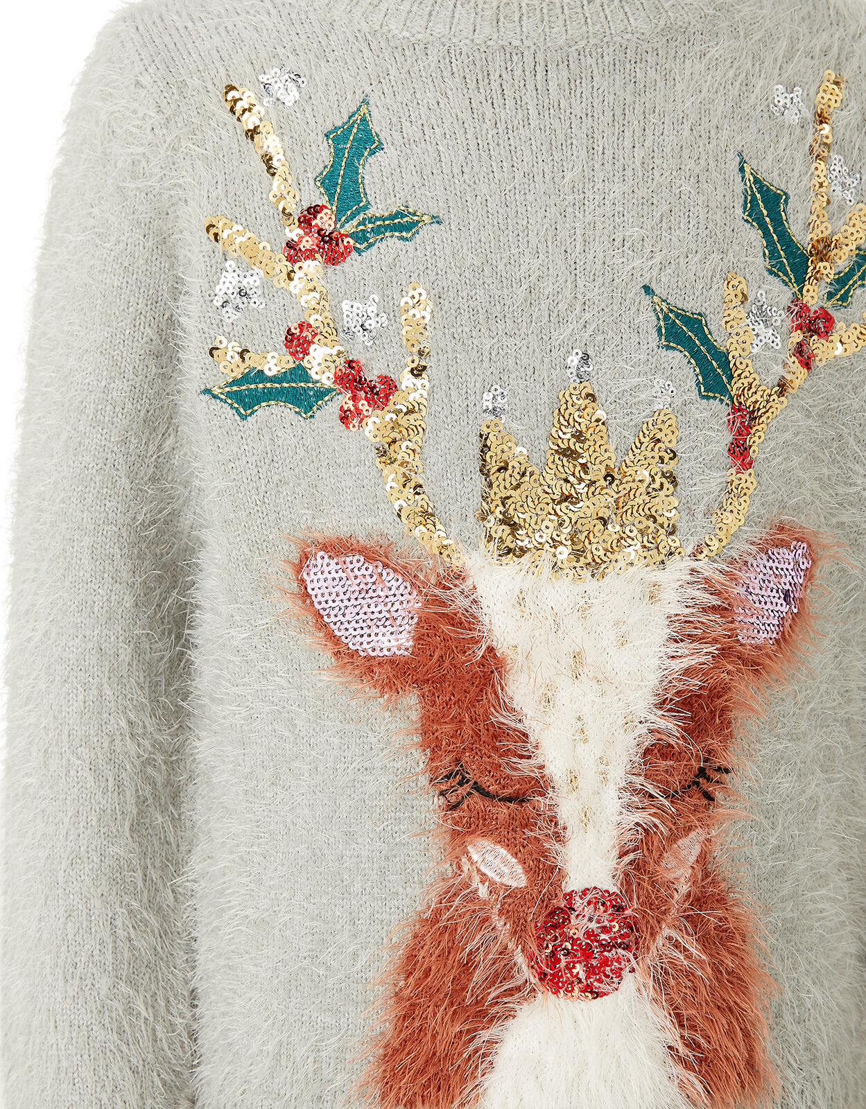 Ladies sparkly christmas jumpers online