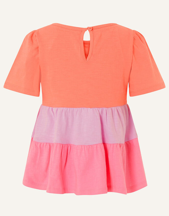 Colourblock Tiered Top, Multi (MULTI), large