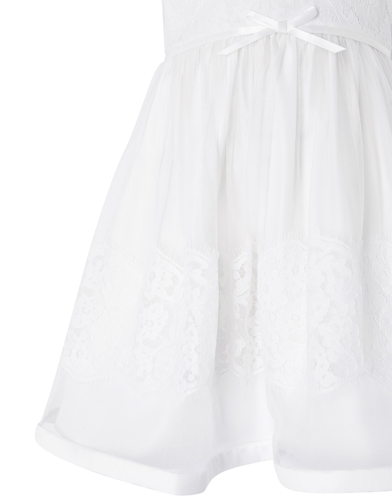 Monsoon baby christening dress top