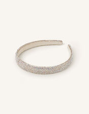 Diamante Embellished Headband, , large