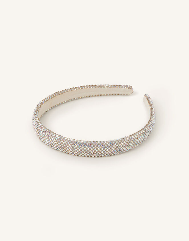 Diamante Embellished Headband, , large