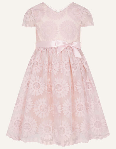Estella Embroidered Dress Pink, Pink (PINK), large