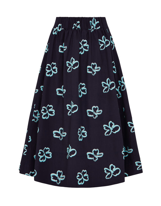 Mirla Beane Niki Skirt, Blue (NAVY), large