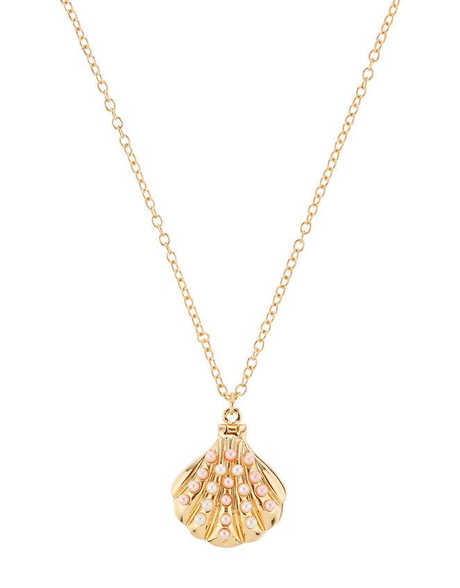 My Enchanted Pearly Shell Locket, , large
