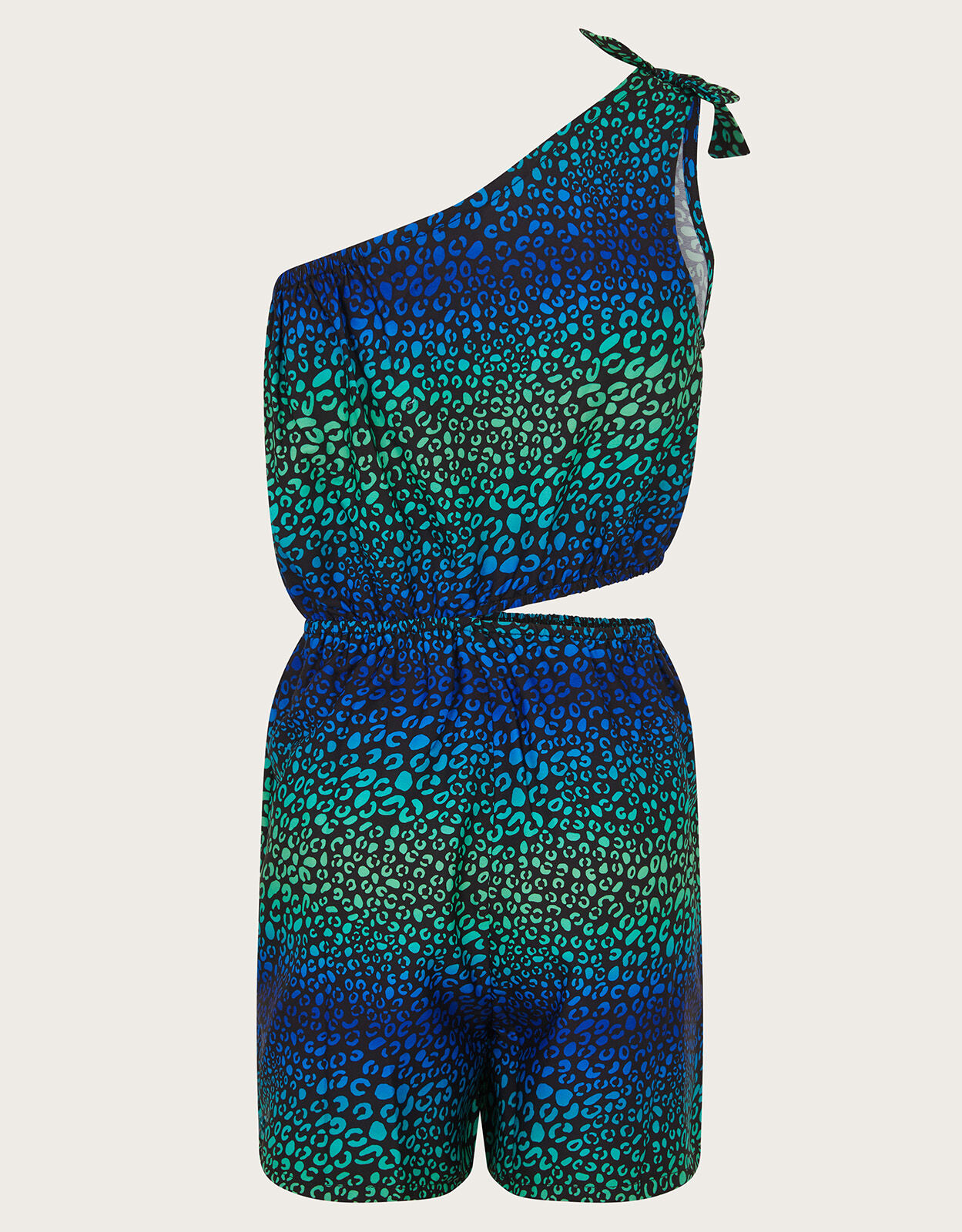 Green leopard hot sale playsuit