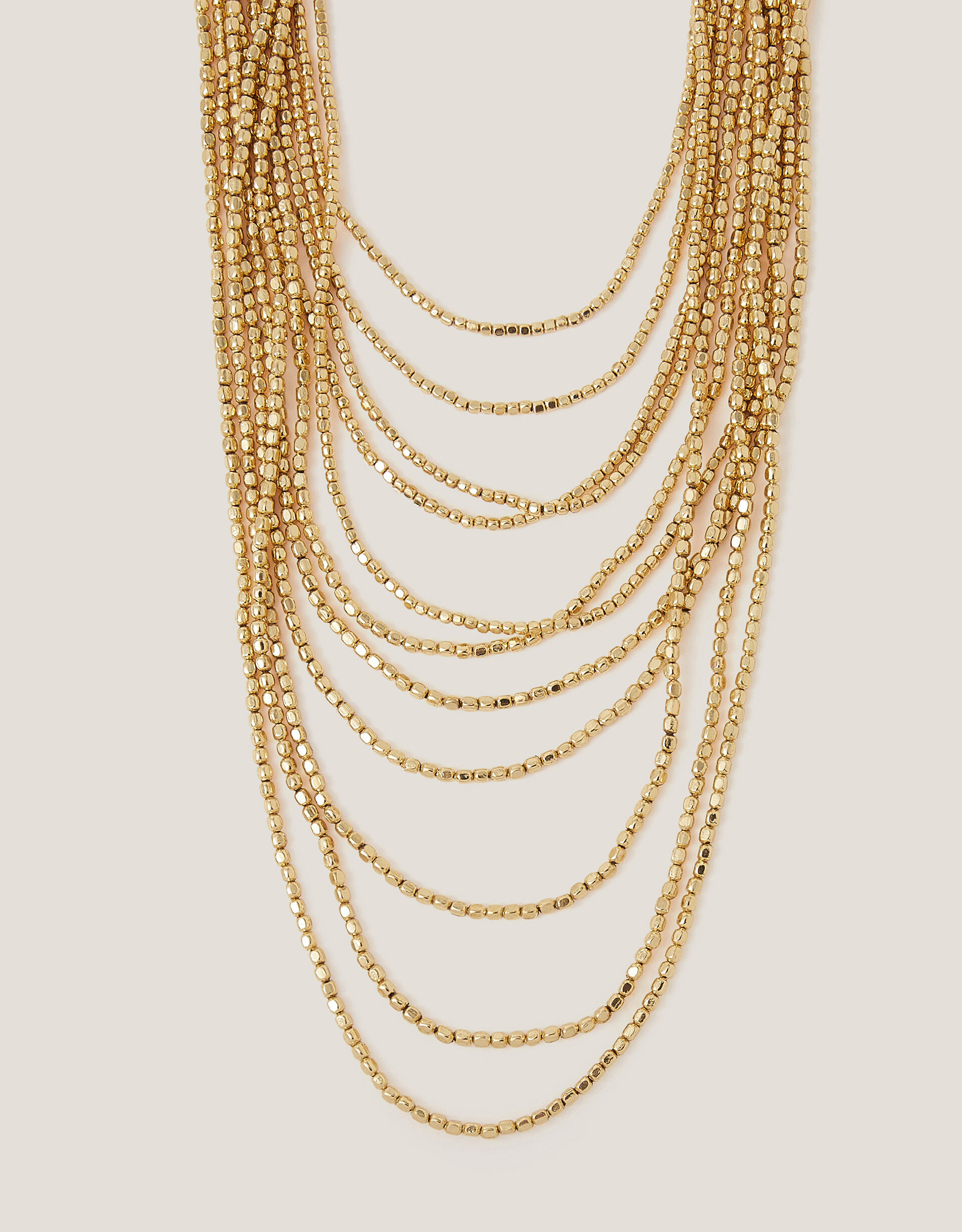 Bead Layered Necklace