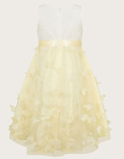 Flutter Butterfly 3D Dress, Yellow (LEMON), large