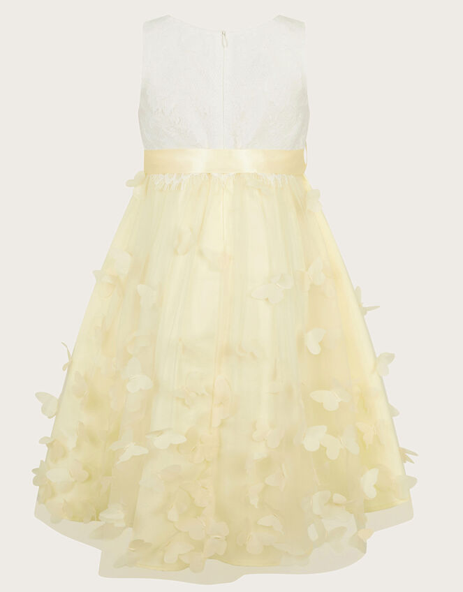 Flutter Butterfly 3D Dress, Yellow (LEMON), large