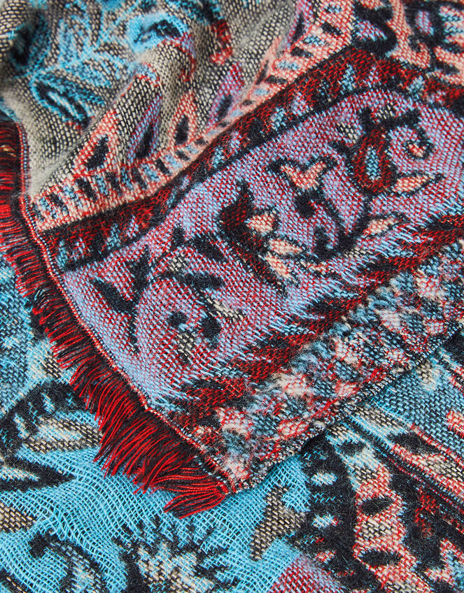 Lil Paisley Patchwork Scarf, , large
