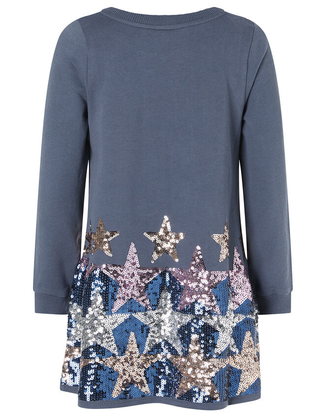 Sequin Star Tunic and Leggings Set, Teal (TEAL), large