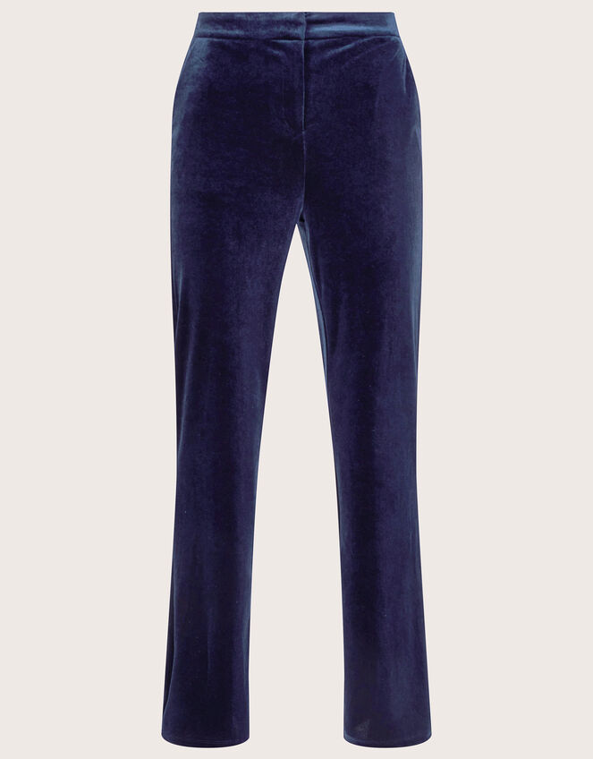 Blake Kick Flare Trousers, Blue (MIDNIGHT), large
