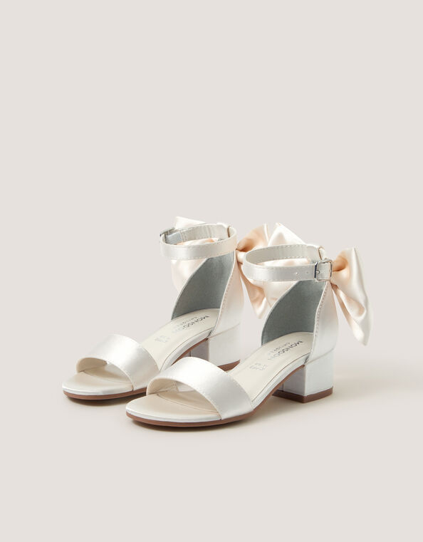 Two-Part Bow Heels, Ivory (IVORY), large