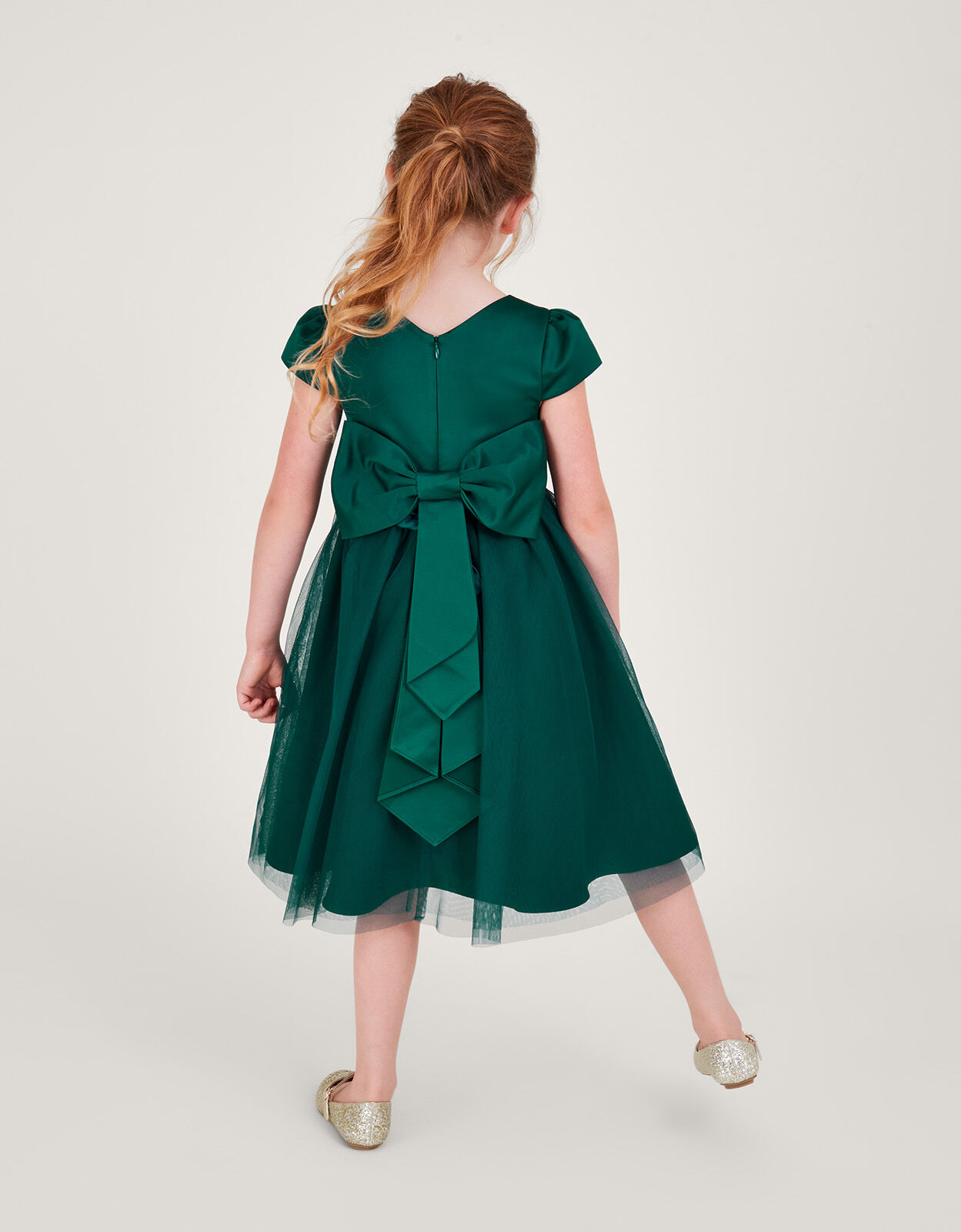 Monsoon emerald cheap green dress