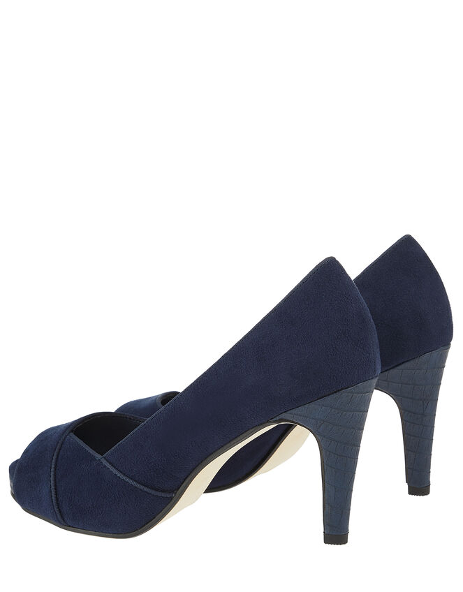 Nova Court Shoes, Blue (NAVY), large