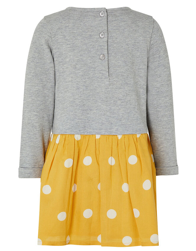 Baby Becca 2-in-1 Bunny Dress, Yellow (MUSTARD), large