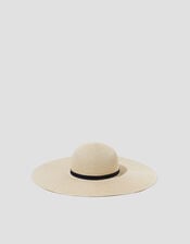 Mae Floppy Straw Sun Hat, , large