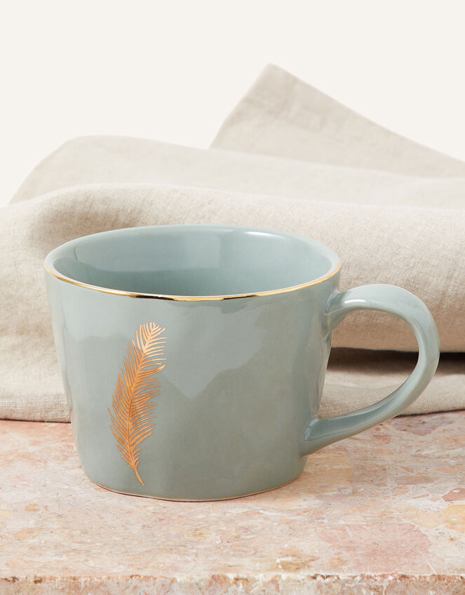 Ceramic Feather Mug, , large