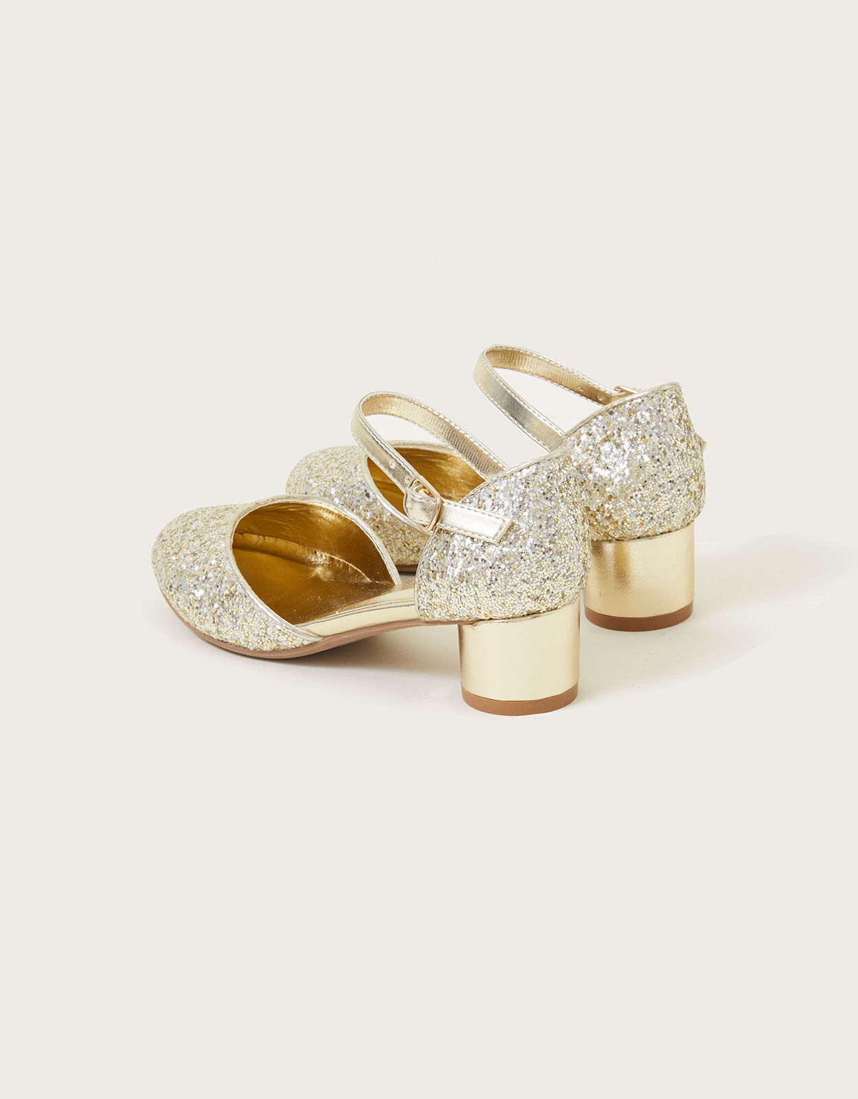 Gold clearance bling heels