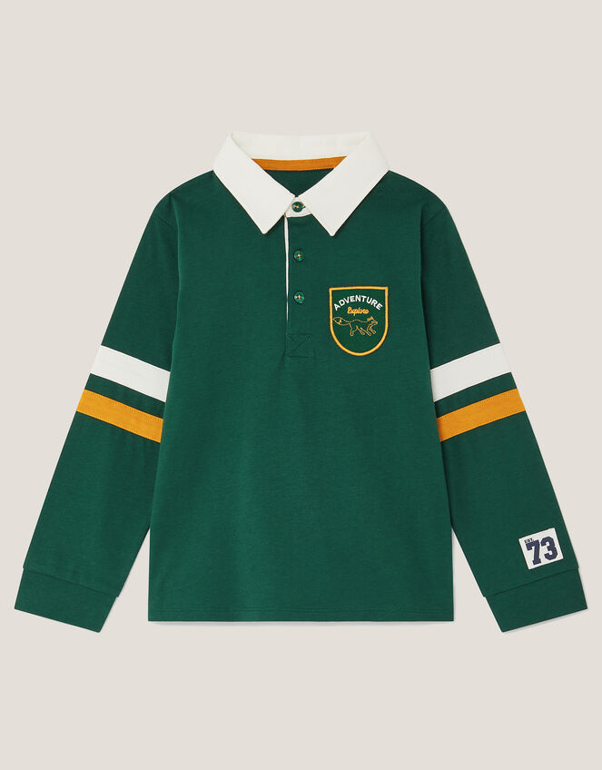 Adventure Logo Polo Shirt, Green (GREEN), large