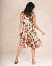 One Hundred Stars Poppy Print Swing Dress, Multi (MULTI), large