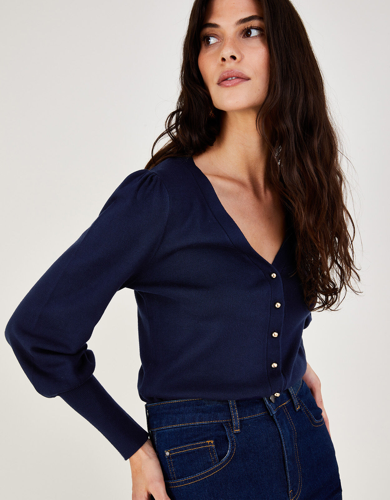Cardigan as a top top