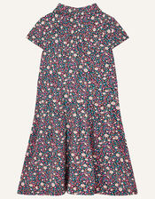 MINI ME Brittany Floral Shirt Dress, Orange (CORAL), large