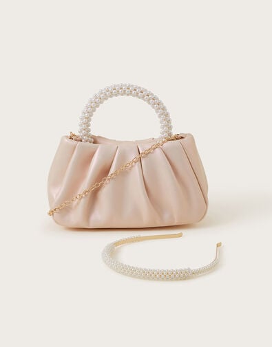 Pearl Bag and Headband Set, , large
