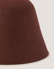 Fae Wool Bucket Hat , Brown (BROWN), large