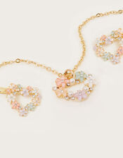 Floral Hair and Jewellery Set, , large