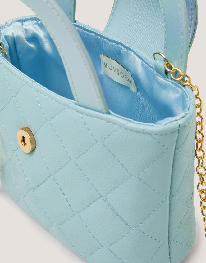 Pearl Charm Quilted Bag, , large