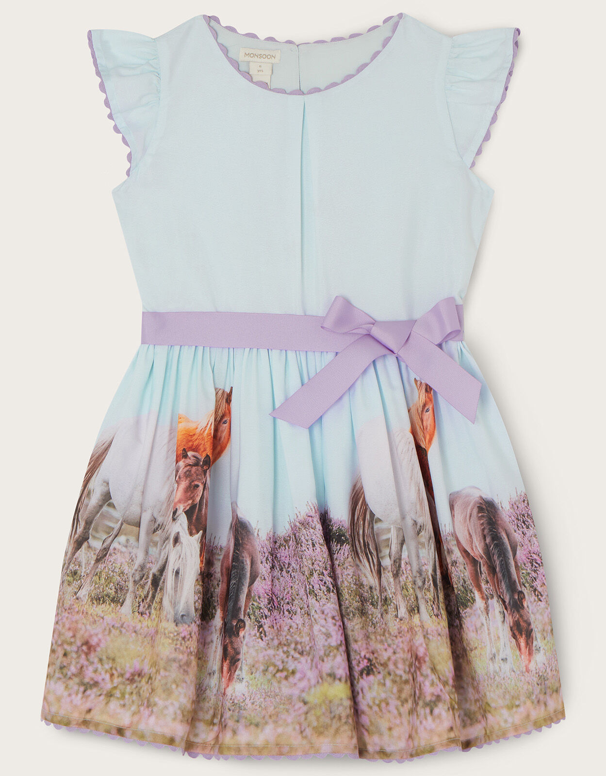 Wild Horse Dress WWF UK Collaboration Blue