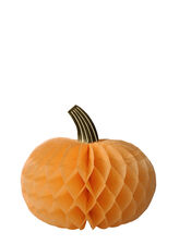Meri Meri 10-Pack Honeycomb Pumpkin Decorations, , large