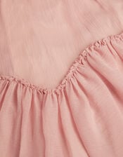 Elena Sequin Swing Party Dress, Pink (PALE PINK), large