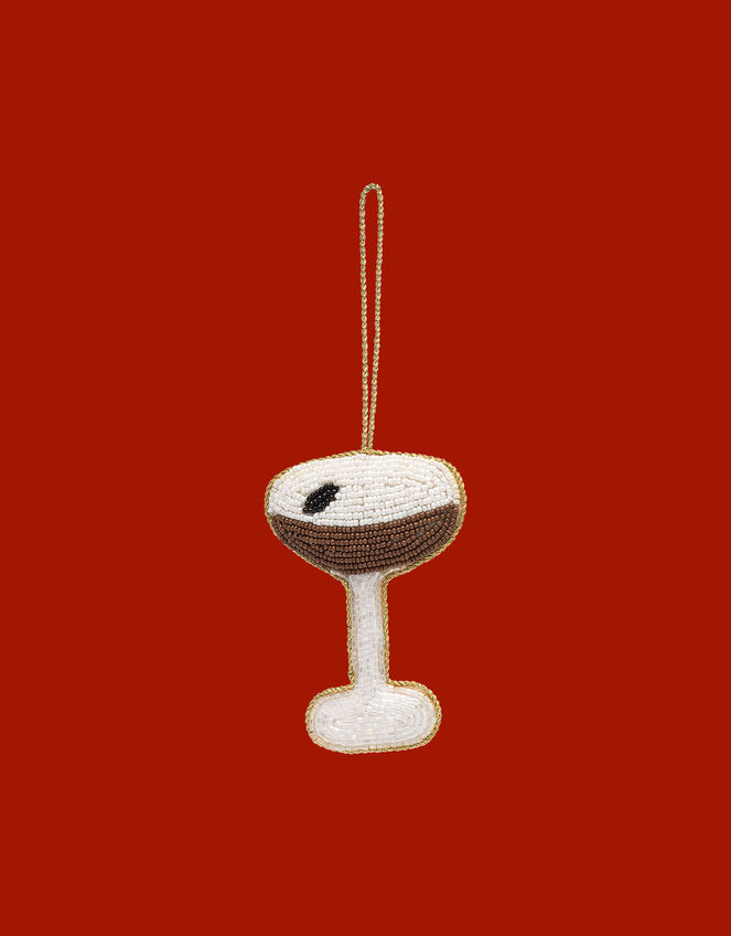 Anna + Nina Espresso Martini Hanging Decoration, , large