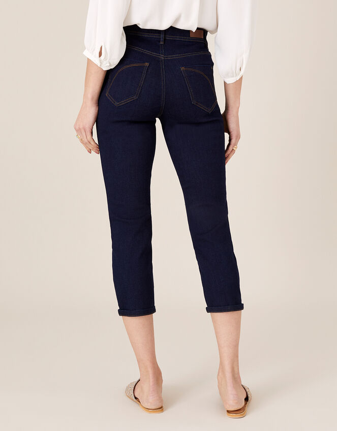 Idabella Crop Jeans with Organic Cotton, Blue (INDIGO), large