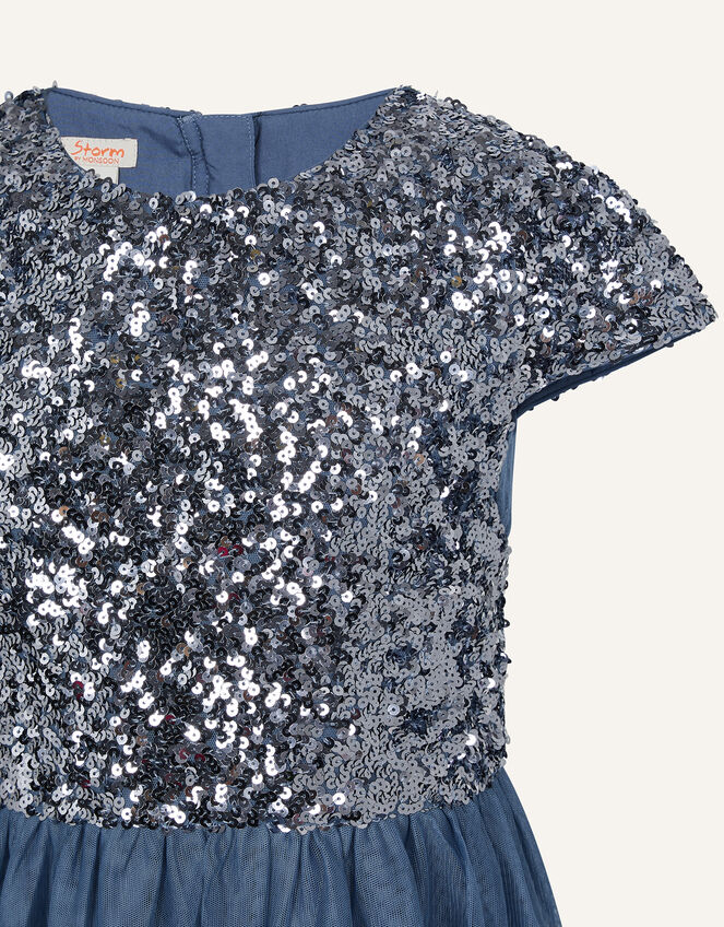 Truth Sequin Prom Dress , Grey (GREY), large