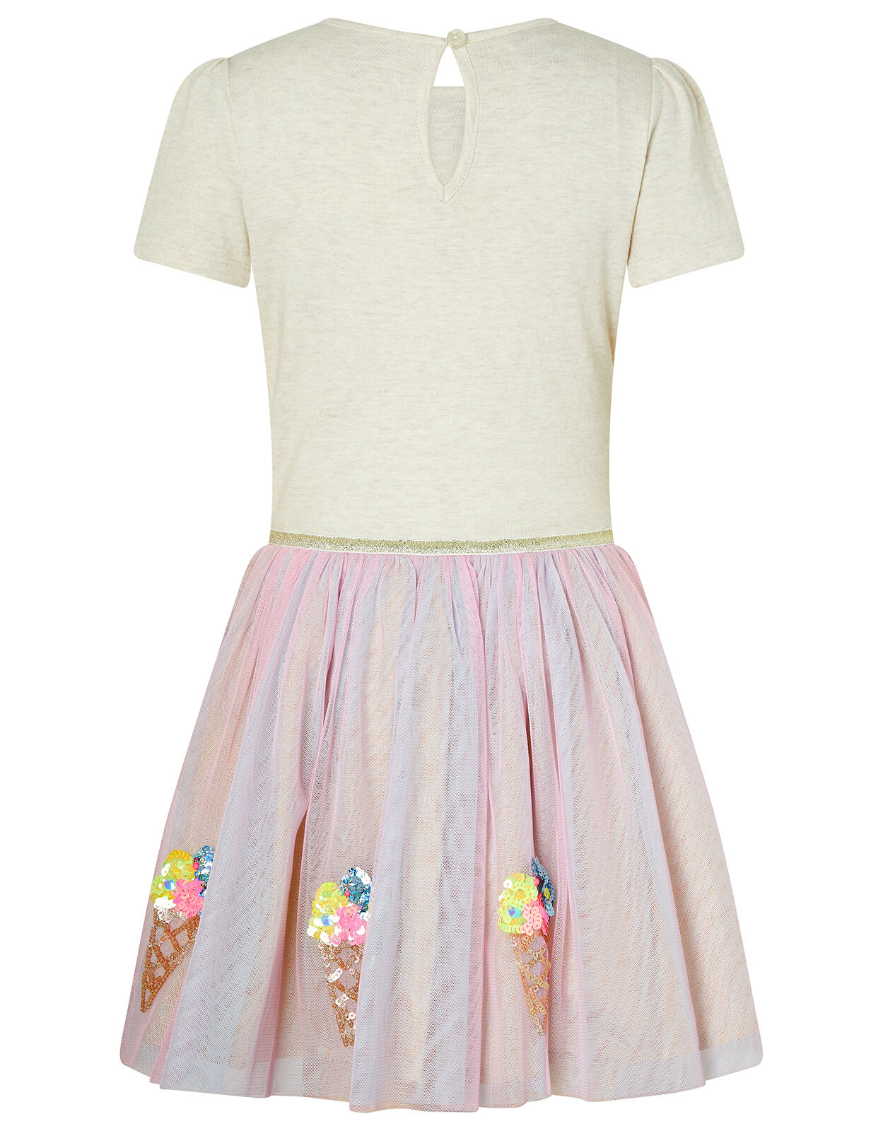 Unicorn Flower Disco Dress Ivory Monsoon Disco Dress