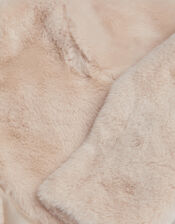 Lara Bow Faux Fur Cardigan, Mink (MINK), large